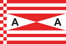 House flag of the Cosulich Line.