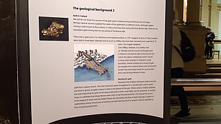 Information about the Wicklow gold rush at the National Museum of Ireland – Archaeology, Dublin