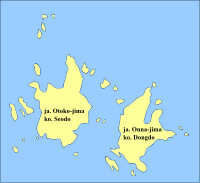Location of 独岛 （韩语：독도／獨島；日语：竹島／たけしま）