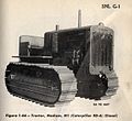 G69 M1 Medium tractor Cat Model RD-6