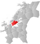 Indre Fosen within Trøndelag
