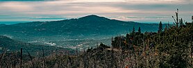 Oakhurst seen from the Sierra Vista Scenic Byway