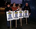 Image 5Public and Commercial Services Union members on strike in Manchester 2006.