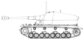 K 18野战自行火炮/坦克歼击车设计。