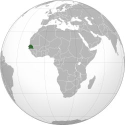 塞內甘比亞的位置