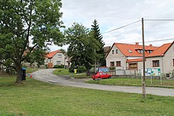 Centre of Vystrčenovice