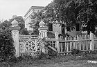 Gate and east elevation in 1935