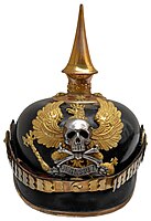 Braunschweigisches Husaren-Regiment Nr. 17, Death's Head pickelhaube