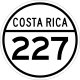 National Secondary Route 227 shield}}
