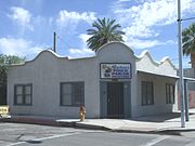 The Central Creditors Association Building was built in 1914 and is located at 118 N. Sacaton St. It was listed in the National Register of Historic Places in 1985, reference #85000882 .