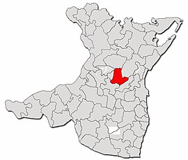 Location in Constanța County