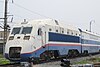 The DDJ1 train in storage at the Beijing Ring railway in 2015