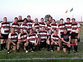 The Rogues after the annual game against Detroit RFC at the Saline Celtic Festival