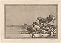 Image 106Unfortunate events in the front seats of the ring of Madrid, and the death of the mayor of Torrejón, by Francisco Goya (from Wikipedia:Featured pictures/Artwork/Others)