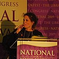 Julia Alvarez poet, novelist, National Medal of Arts winner, author of How the García Girls Lost Their Accents AB 1971