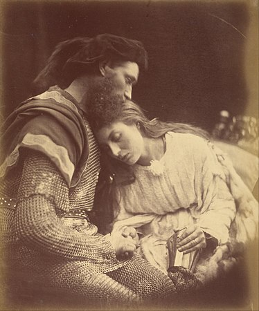 Parting of Sir Lancelot and Queen Guinevere, 1874