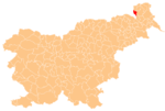 The location of the Municipality of Cankova