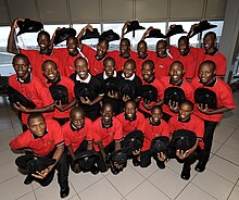The Kenyan Boys Choir, Heathrow Airport
