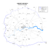 Plan of London's Ringway 4 from late 1960s