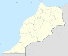 矩盾龙属在摩洛哥的位置