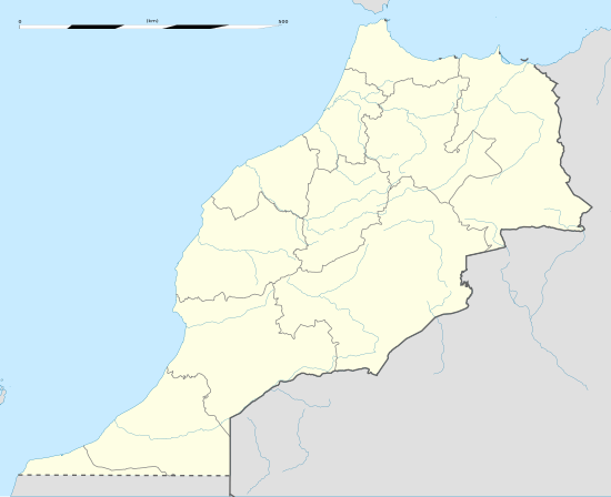 2022–23 IR Tanger season is located in Morocco
