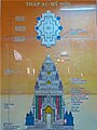 The great temple "A1" by King Sambhuvarman before its destruction during the Vietnam War.