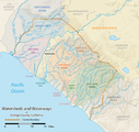 Orange County, California watersheds