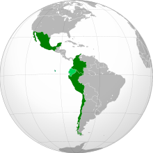 Dark green: The Four Pacific Pumas.