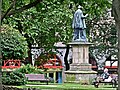 Side view of the Statue to James Nugent, by F. W. Pomeroy (1905; Grade II)