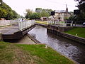Kennet & Avon Canal Tyle Mill swing bridge opening
