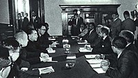 1964年1月31日 中国访问埃塞俄比亚 周恩来与海尔·塞拉西一世会谈