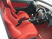 Red Recaro seats