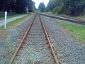 View of the line towards Spelle, 2009