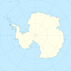 除去陆缘冰后的南极大陆地图