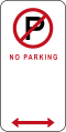 (R5-40) No Parking (used in the Australian Capital Territory)