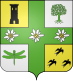 Arms of Bonnefamille, France.