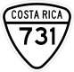 National Tertiary Route 731 shield}}