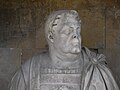 Chiswick House: Bust of fat man