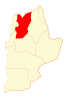 Map of María Elena in Antofagasta Region