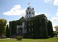 The Crook County Courthouse in Prineville, Oregon