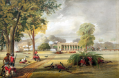 Defence of the Arrah House, 1857 by William Tayler