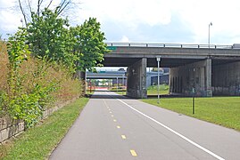 Dequindre Cut, looking south