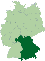 巴伐利亞州級聯賽涵蓋範圍