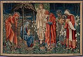 Tapestry, Edward Burne-Jones, Musée d'Orsay, 1887