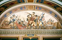 The Storming of Stony Point, 1779 by Constantino Brumidi (1871) in room S-128 of the United States Capitol