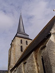 The church in Jarzé