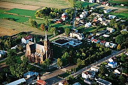 Aerial view of Latowicz