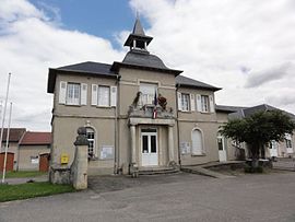 The town hall in Leintrey