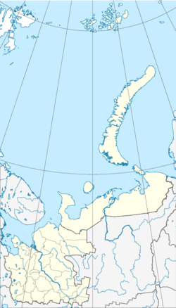 Krasino is located in Arkhangelsk Oblast