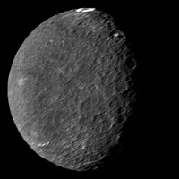 Umbriel as seen by Voyager 2 in 1986
